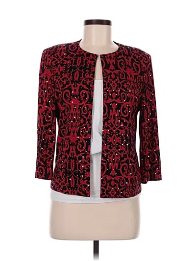 Pre-owned Jessica Howard Kimono In Red