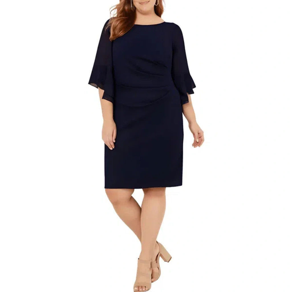 white christmas dresses Jessica Howard Womens Ruffled Cocktail Sheath Dress – Vanessa Jane