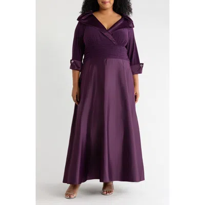 Jessica Howard Rhinestone Cuff Cocktail Dress In Brown