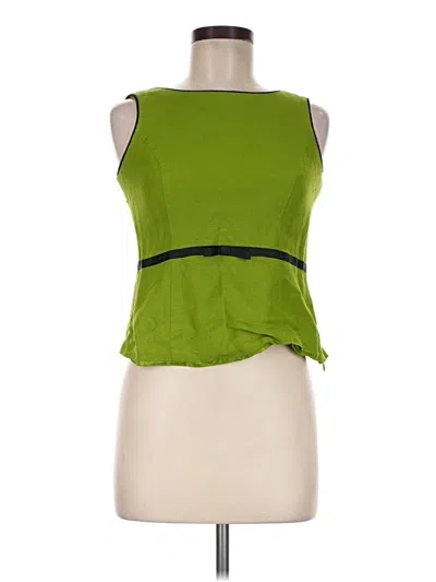Pre-owned Jessica Howard Sleeveless Blouse In Green