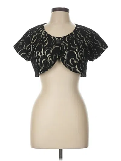 Pre-owned Jessica Howard Vest In Black