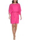 Jessica Howard Womens Semi-formal Mini Cocktail And Party Dress In Pink
