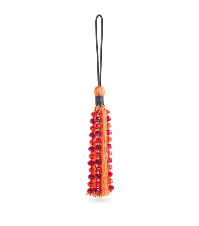 Jessica Light Beaded Tassel Tree Decoration