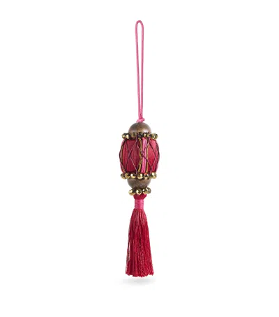 Jessica Light Embellished Tassel Decoration