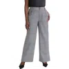Jessica London Bi-stretch Wide Leg Pant In Gray