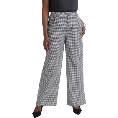 Jessica London Bi-stretch Wide Leg Pant In Gray