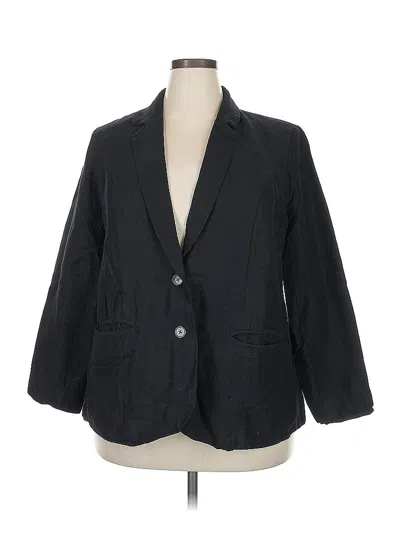 Pre-owned Jessica London Blazer Jacket In Black
