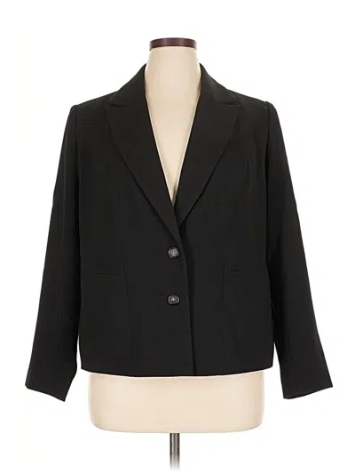 Pre-owned Jessica London Blazer Jacket In Black