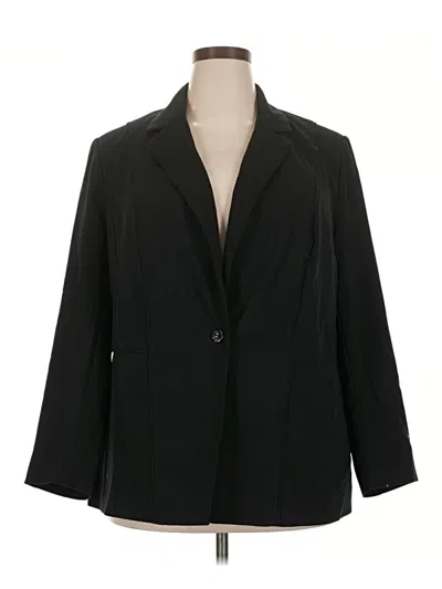 Pre-owned Jessica London Blazer Jacket In Black