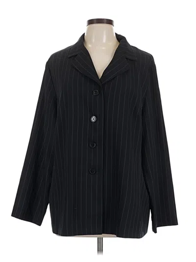 Pre-owned Jessica London Blazer Jacket In Black