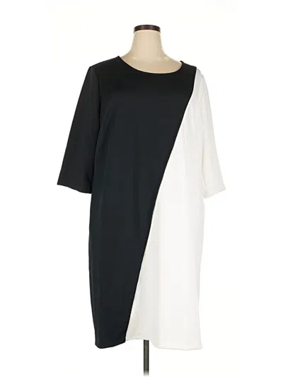 Pre-owned Jessica London Casual Dress In Black