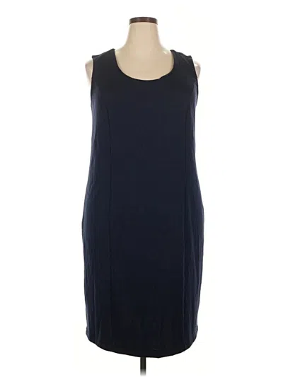 Pre-owned Jessica London Casual Dress In Blue