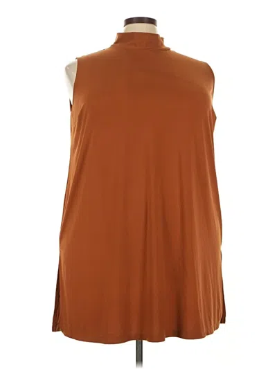 Pre-owned Jessica London Casual Dress In Brown