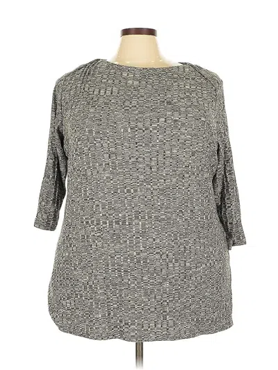 Pre-owned Jessica London Casual Dress In Gray