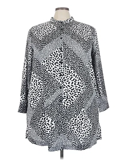 Pre-owned Jessica London Casual Dress In Gray