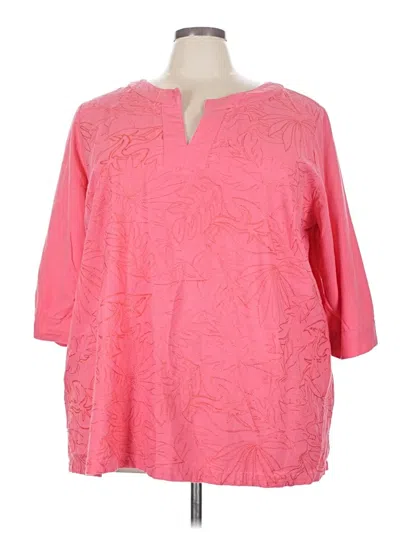 Pre-owned Jessica London Casual Dress In Pink
