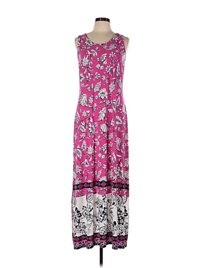 Pre-owned Jessica London Casual Dress In Pink