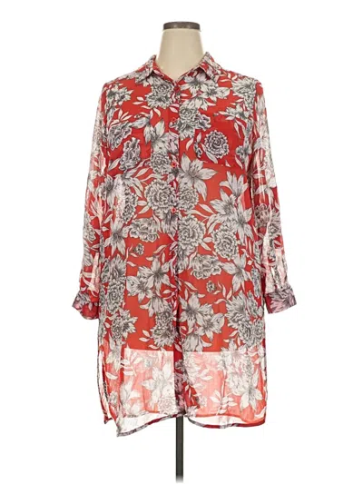 Pre-owned Jessica London Casual Dress In Red