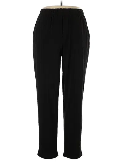 Pre-owned Jessica London Casual Pants In Black