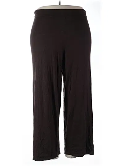 Pre-owned Jessica London Casual Pants In Black