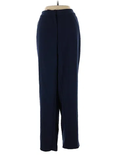 Pre-owned Jessica London Casual Pants In Blue