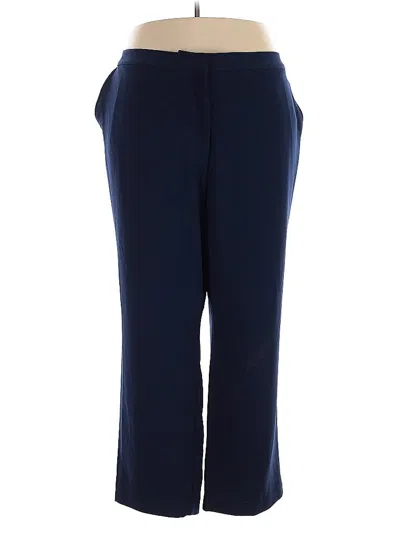 Pre-owned Jessica London Casual Pants In Blue