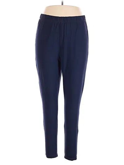 Pre-owned Jessica London Casual Pants In Blue