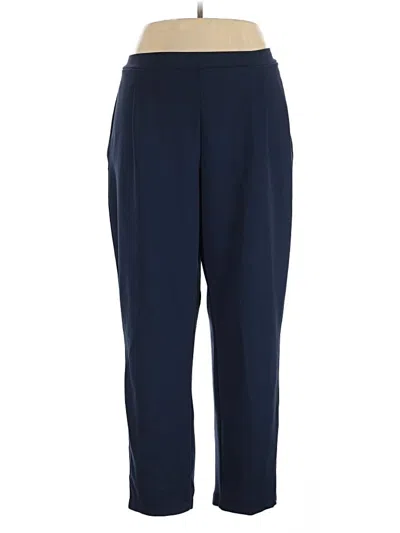 Pre-owned Jessica London Casual Pants In Blue