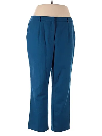 Pre-owned Jessica London Casual Pants In Blue