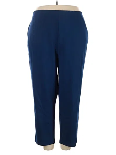 Pre-owned Jessica London Casual Pants In Blue