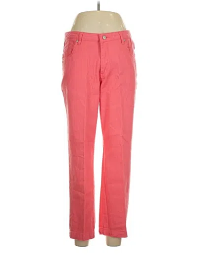 Pre-owned Jessica London Casual Pants In Pink