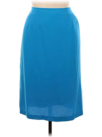 Pre-owned Jessica London Casual Skirt In Blue