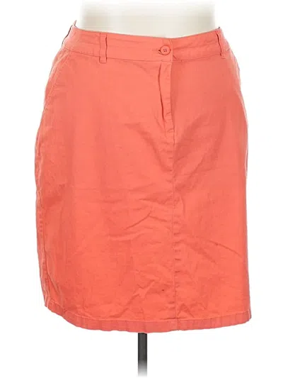 Pre-owned Jessica London Casual Skirt In Orange