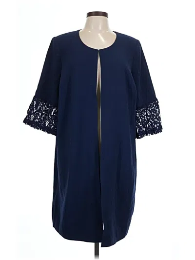 Jessica London Coat In Blue