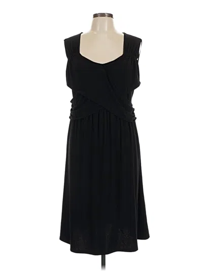 Pre-owned Jessica London Cocktail Dress In Black