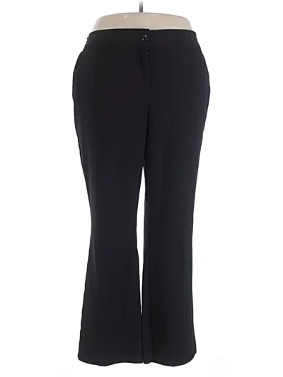 Pre-owned Jessica London Dress Pants In Black