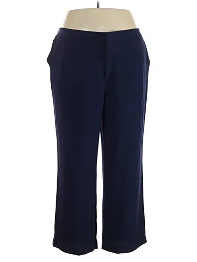 Pre-owned Jessica London Dress Pants In Blue