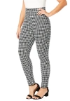 Jessica London Everyday Stretch Cotton Legging In Gray