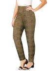Jessica London Everyday Stretch Cotton Legging In Green