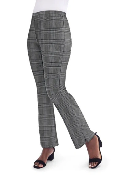 Jessica London Everyday Stretch Cotton Straight Leg In Gray