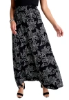 Jessica London Everyday Stretch Knit Maxi Skirt In Black