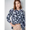 Jessica London Fine Gauge Button-front Cardigan In Blue