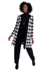 Jessica London Fine Gauge Cardigan Topper In Black