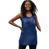 Jessica London Georgette Tunic Tank In Pattern