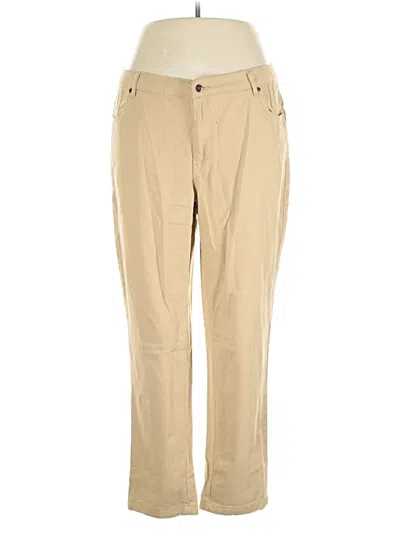 Pre-owned Jessica London Jeans In Brown