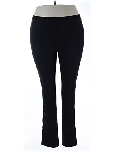Pre-owned Jessica London Jeggings In Black