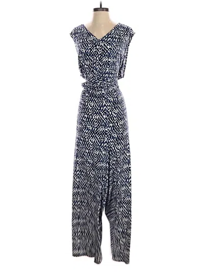Pre-owned Jessica London Jumpsuit In Blue