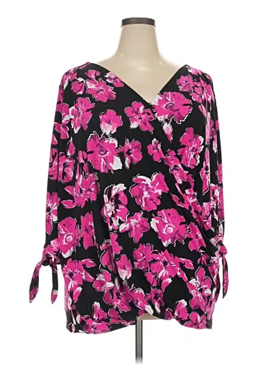 Pre-owned Jessica London Kimono In Pink