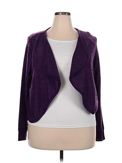 Pre-owned Jessica London Kimono In Purple