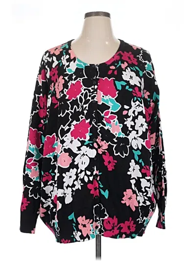 Pre-owned Jessica London Pullover Sweater In Black